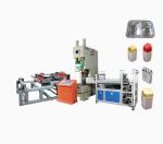 Semi Auto Aluminum Foil Food Tray Container Making Machine with 240mm Slide