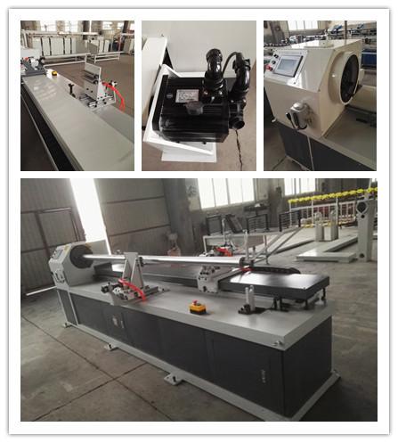 Automatic Tape Paper Tube Cutting Machine High Production Speed Cutting length