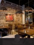 Retro creative umbrella lamp wind industrial loft do the old wrought iron