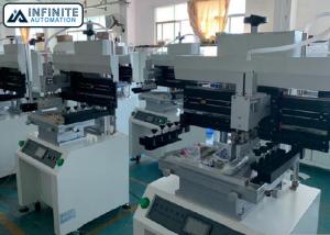 Wholesale Semi Automatic Solder Paste SMT Printer Machine Frame Size 370×470mm from china suppliers