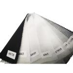 Customized Width Non-Woven Fusible Interlining with Gum Stay 50% Polyester 50%