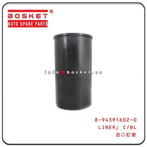 Wholesale 8-94391602-0 8943916020 Cylinder Block Liner For Isuzu 6HK1 4HK1 FVZ34 FRR from china suppliers