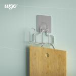 SS304 Dish Sponge Adhesive Bathroom Caddy Holder 4kg Holding No Drilling Holes