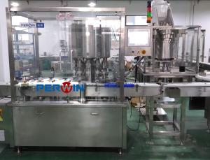 Wholesale Vial Bottle Liquid Filling Plugging Capping Machine from china suppliers