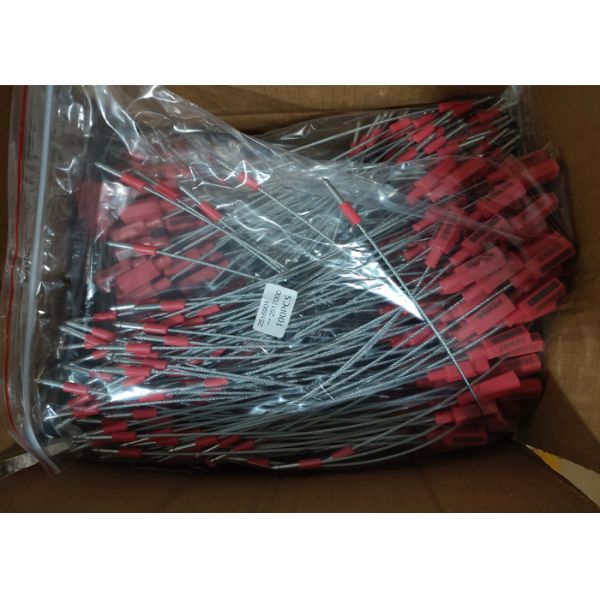 250*27.5*12.4mm Logistics Container Cable Seal Self Locking US-CC182B
