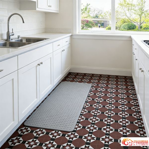 Cement Tiles With Patterns 200 X 200 Mm Customized Pattern Handmade Glaze-free Eco-friendly For Hotel Boutique Floor