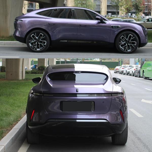 Self Healing PPF TPU Grey Violet Car Color Change Film Eco Friendly Paint