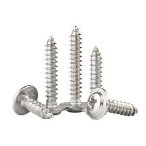 Wholesale Stainless Steel Pan Head Screws Coarse / Fine Thread M6 Screw 32 Thread Count from china suppliers