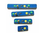 Smooth Surface Childrens Wardrobe Handles Decorative High Compatibility