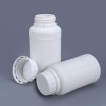 Durable 250ml White Fluorinated Bottle for Chemical Solvent Acid and Alkali
