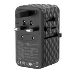 100W Universal Travel Adapter International Worldwide Power Adapter For USA EU