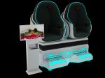 Two Seats 9D Virtual Reality Cinema Chair VR 9d Game Machine 2 Players