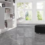 Luxurious 9mm Polished White Porcelain Tiles For Modern Residential And