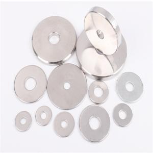 Wholesale Silver Flat Spring Lock Nut Washers / Spring Plate Washers Corrosion Resistance 140HV Hardness from china suppliers