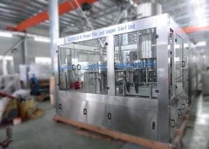 Wholesale Rinsing Automatic Bottle Water Washing Filling Capping Machine 3IN1 Unit CE Marked from china suppliers
