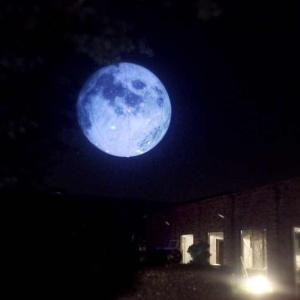 Multiple Galaxies Inflatable Helium Balloon Giant Large With LED