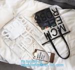 travel cosmetic bag pvc pu leather toiletry bag makeup bag for woman, Fashion