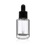 40ml 60ml Serum Dropper Bottles Glass clear Serum Bottles With Screw Cap