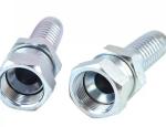Jic Bsp Metric SAE Parker Standard Flange Hose Fitting With Hydraulic Swaged