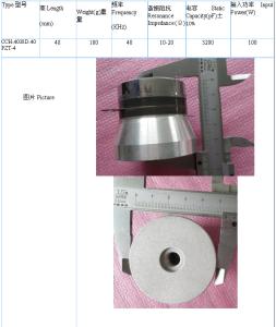 Wholesale 100w 40k Ultrasonic Transducer Sensor For Cleaner from china suppliers