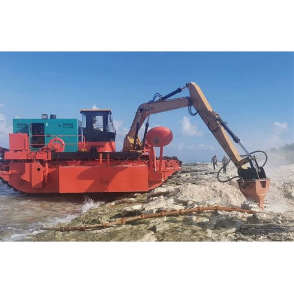 Corrosion Resistant Amphibious Dredger for Port River Lake Sea Usage