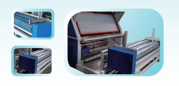 Textile Cotton Industrial Fabric Rolling Machine Roll To Roll