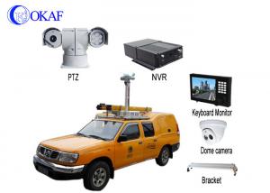 China Infrared HD Auto Vehicle PTZ Camera 360 Degree Rotation 4G Dynamic Forensic System on sale