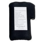 Black cloth wrapped 18650 li ion batterie pack 2S1P 7.4V 2000mAh 2200mAh 2600mAh