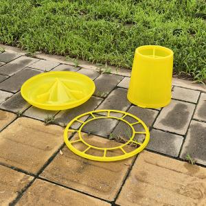 Wholesale Yellow Anti Drip Features 3.5 gallon poultry drinker Plastic Material from china suppliers