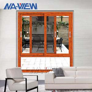 Wholesale Guangdong NAVIEW Aluminium Frame Sliding Glass Window With Mosquito Net Sliding Window from china suppliers