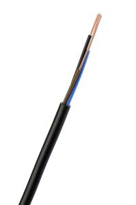 Wholesale PVC Insulation Flexible Round Control Cable KVV 450/750V in black color from china suppliers