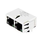 Pulse JG0-0031NL Compatible LINK-PP LPJ28002A34NL 10/100 Base-T Tab Up Green