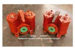 JIS 10K-25 Double Oil Strainers & Duplex Oil Strainer & Double Oil Filter &