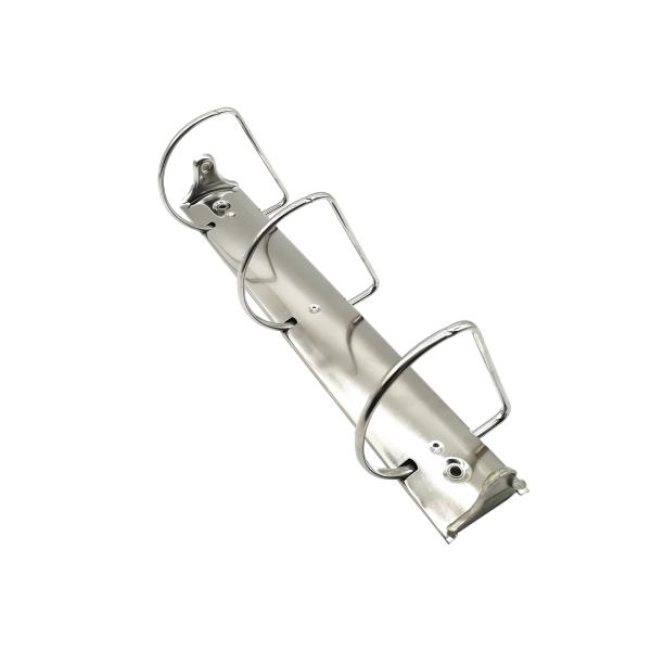 11" Slant D shape Ring Binder clip 3 inch Silver A4 Metal clip Strengthened loose-leaf binder Ring Binder Mechanism for Large-capacity folder STD280-3