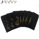 OEM Envelope Printing Services Shatter Black Gold Oil Wax Extract Coin Envelopes