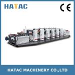 Flexographic Vinyl Printing Machine,Central Drum Cylinder Printing Machine,Bond