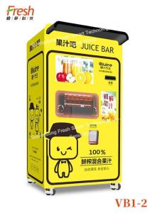 Wholesale electric orange juicer orange maker fresh orange juice vending machines juicer for sale automatic cleaning system from china suppliers