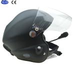 Paramotor helmet GD-G with full headset Red colour M L XL XXL size in stock blue
