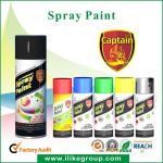 Paint And Coating Black Color Aerosol Acrylic Spray Paint 400ml 300ml