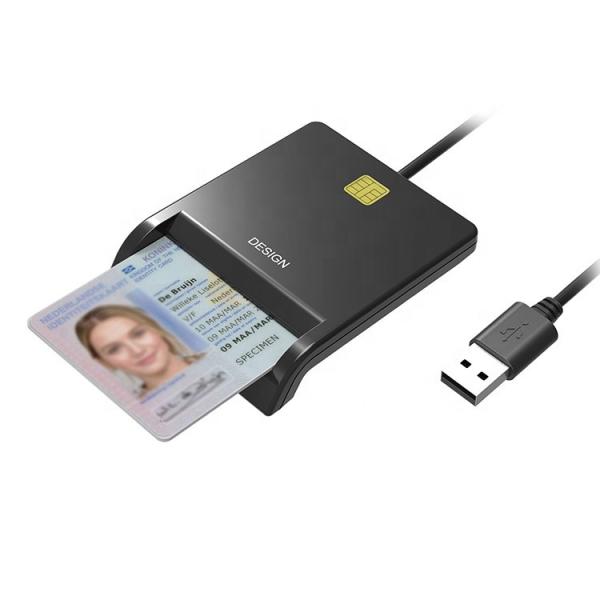 2022 New Wholesale Usb Emv Smart Cac Ic Sim Blue tooth Credit Card Reader