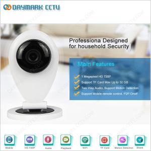 China Home monitoring p2p hidden camera wifi with 2 way audio on sale