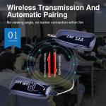 Wireless Skin Color Stage Mic Performance 2.4ghz Wireless Microphone Multimedia