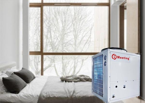 Meeting 5P EVI Air Source Trinity Heat Pump For School Heating Cooling And Hot