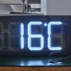 Wholesale 12 Inch Outdoor LED Time And Temperature Display Panel For Photo Media Advertising from china suppliers