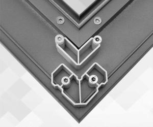 Wholesale Aluminum Hardware Corner Joint Customized according to profile provided For Doors And Windows from china suppliers