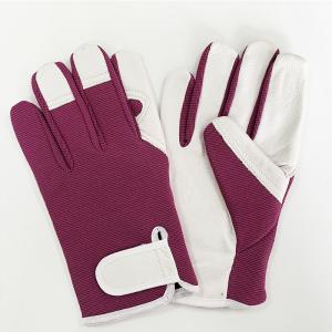 Wholesale Hook and Loop Cuff Sheep Leather Work Gloves for Driver in Carton Size 28*28*65cm from china suppliers