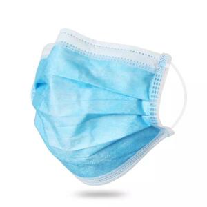 Wholesale Public Place Adult Anti Dust Disposable Masks Blue White High Filter Efficiency from china suppliers
