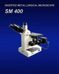 Portable Trinocular Metallurgraphic Microscope SM400 for grain coarsening with