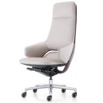Modern Office Swivel Chair Hotel Study Room High Back Comfortable Leather Chair