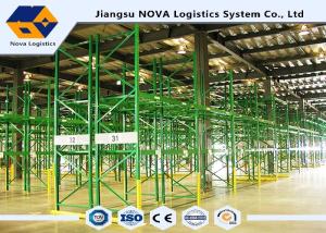 Wholesale Galvanized Steel Pallet Warehouse Racking Storage High Density from china suppliers